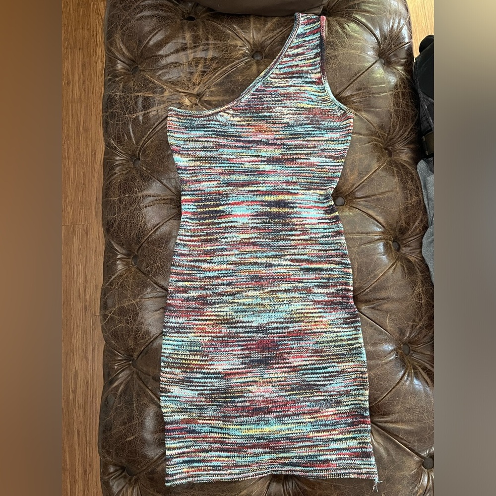 Off the shoulder mini dress
